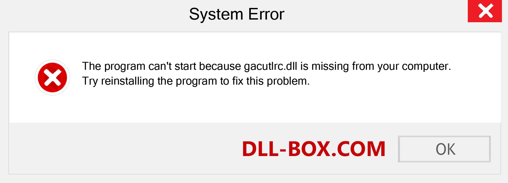  gacutlrc.dll file is missing?. Download for Windows 7, 8, 10 - Fix  gacutlrc dll Missing Error on Windows, photos, images