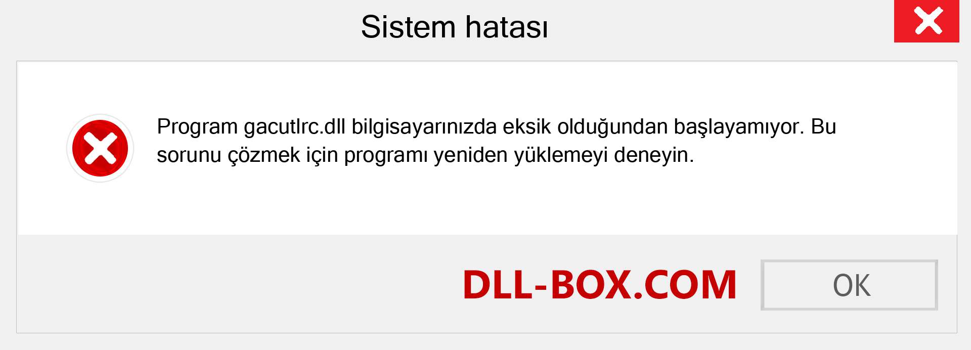 gacutlrc.dll dosyası eksik mi? Windows 7, 8, 10 için İndirin - Windows'ta gacutlrc dll Eksik Hatasını Düzeltin, fotoğraflar, resimler